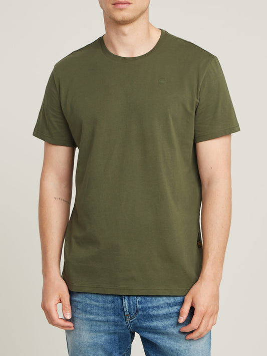 G-Star T-shirt Uomo Base-S R T Verde