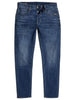 g star jeans uomo 3301 slim blu 372920