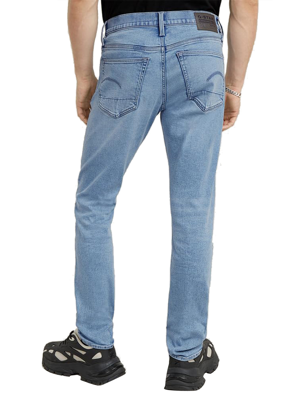 G-Star Jeans Uomo 3301 Slim Blu