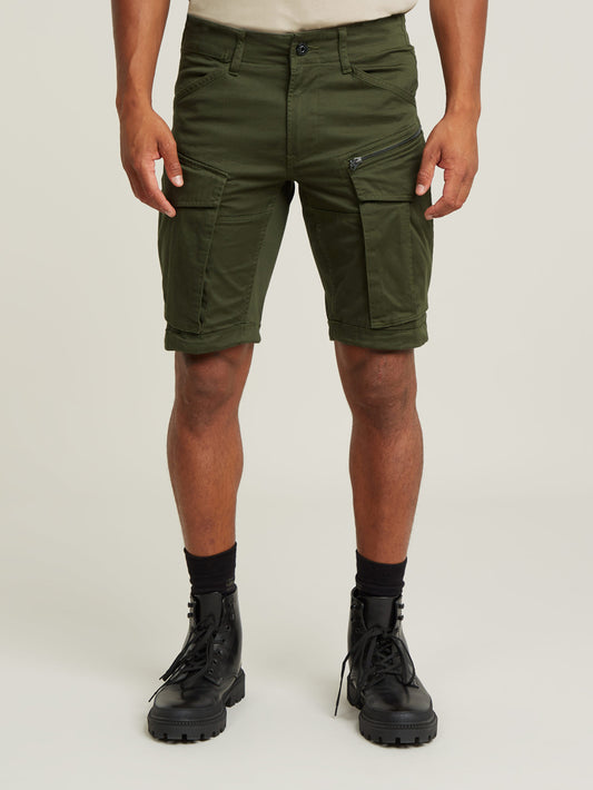 G-Star Bermuda Uomo Rovic Zip Verde