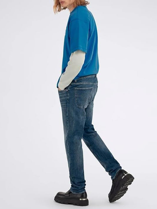 Jeans Slim Uomo Albert Simple Rev Blu