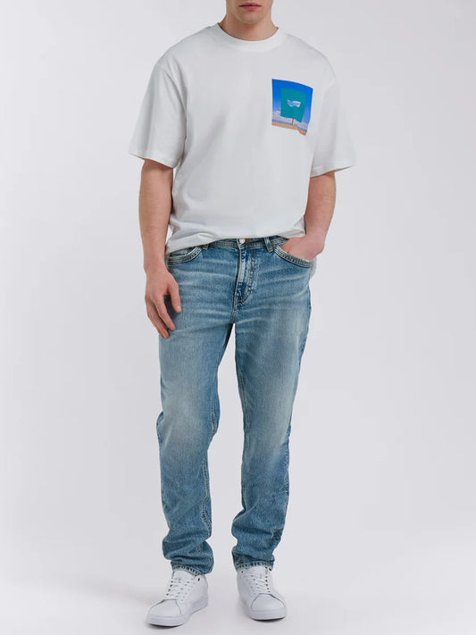 Gas Jeans Uomo 35185430032473 Blu