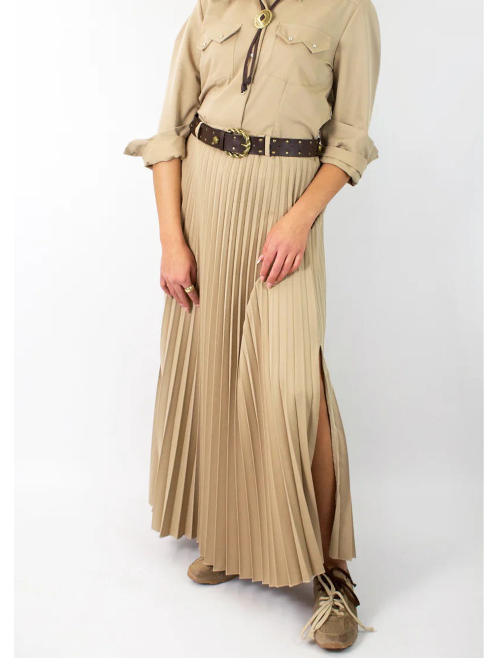 Haveone Gonna Lunga Donna GVS-N044 Beige