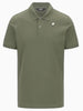 k way polo uomo vinnie pique verde 5696280