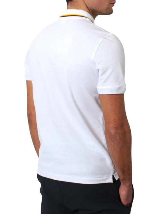 K-way Polo Uomo K1125DW Bianco
