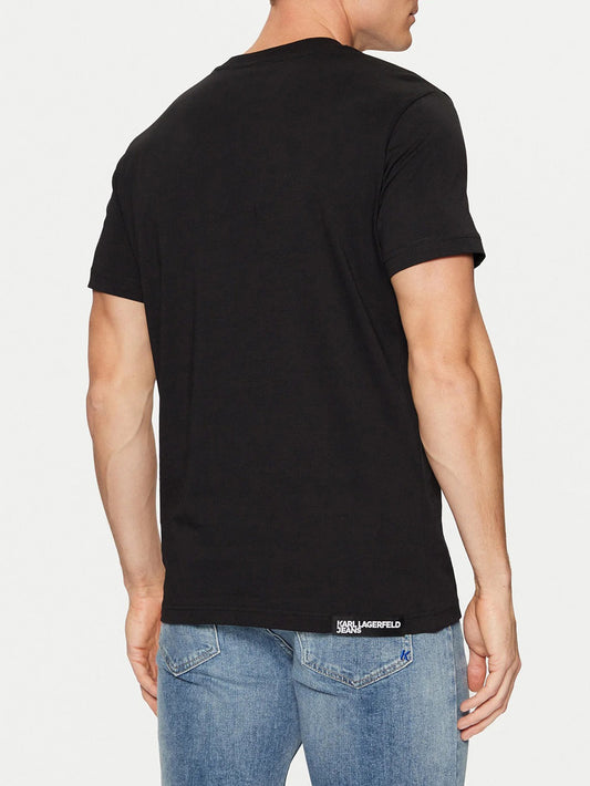 Karl Lagerfeld T-shirt Uomo Klj Slim Nero