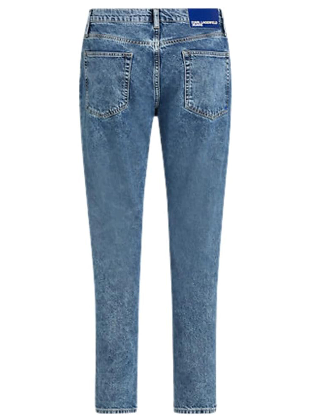 Karl Lagerfeld Jeans Uomo Klj Tapered Blu