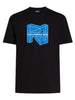 karl lagerfeld t shirt uomo reg cube nero 7427130