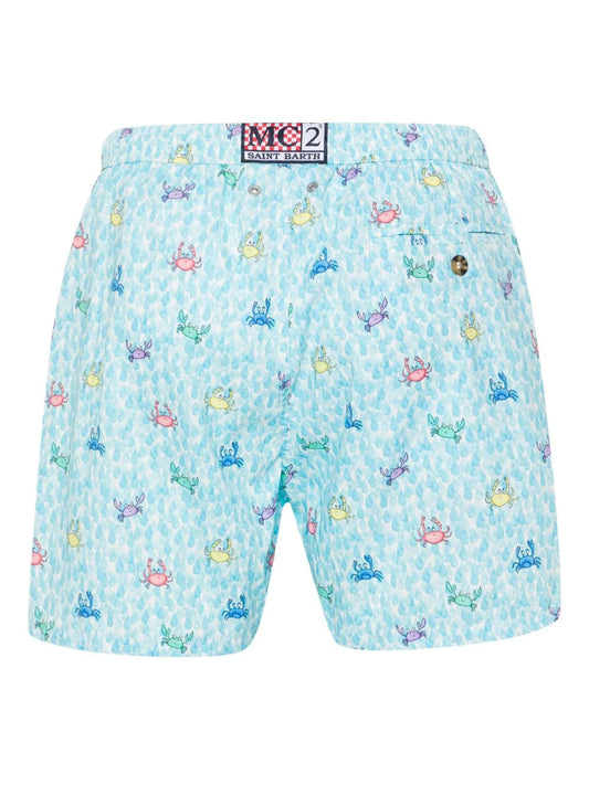 Shorts Mare Uomo Comfort Light Blu