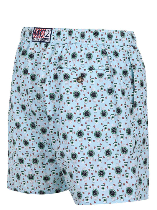 Shorts Mare Uomo Blu