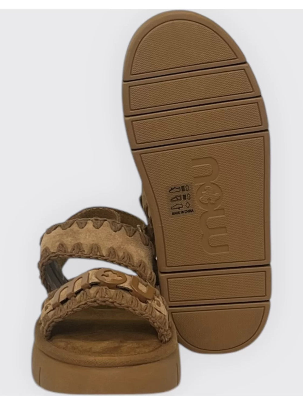 MOU Sandalo Basso Donna SW531001A Marrone