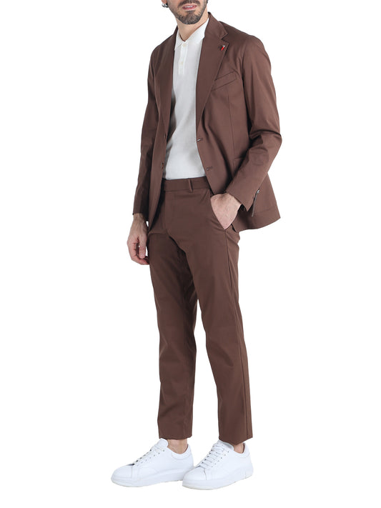 Abito Casual Uomo Marrone
