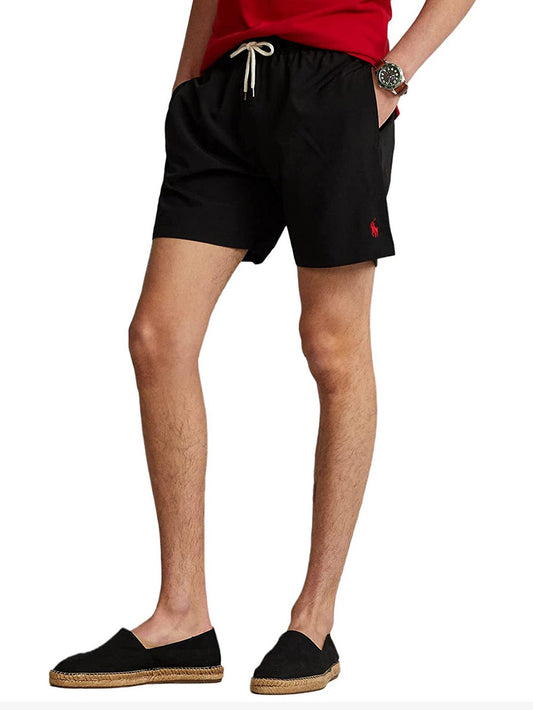 Shorts Mare Uomo Nero