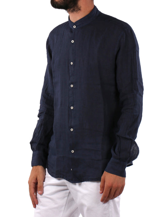 Camicia Casual Uomo coreana m/l Blu