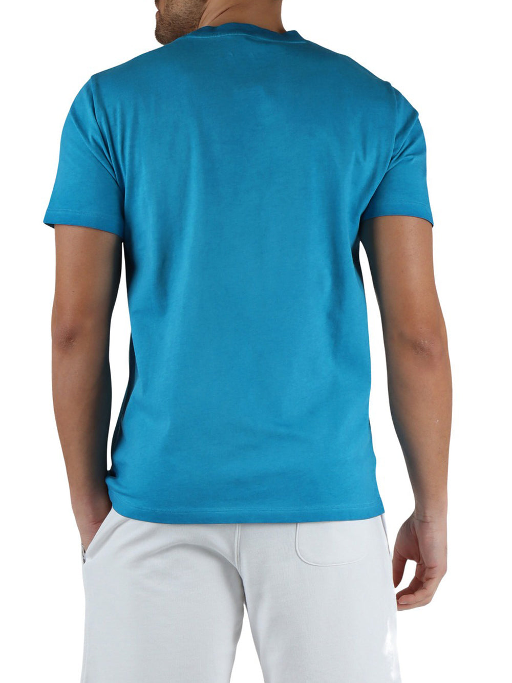 T-shirt Uomo Special Dyed Beach Blu