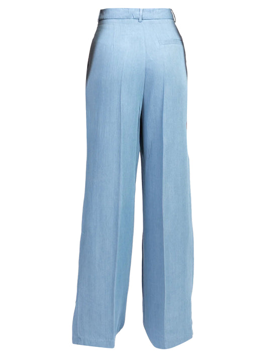 Pantalone Casual Donna Azzurro
