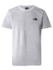 the north face t shirt uomo simple dome bianco 5159815