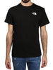 the north face t shirt uomo nf0a87np nero 3378588