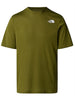 the north face t shirt uomo foundation mountains beige 8378360