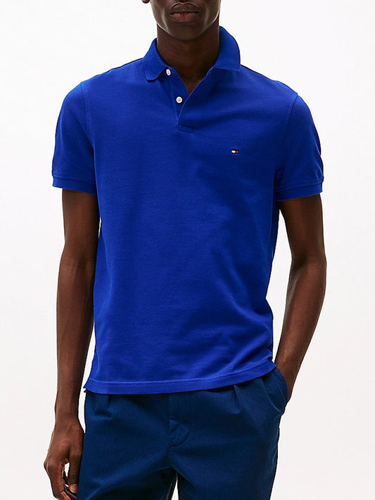 Tommy Hilfiger Polo Uomo MW0MW17770 Blu