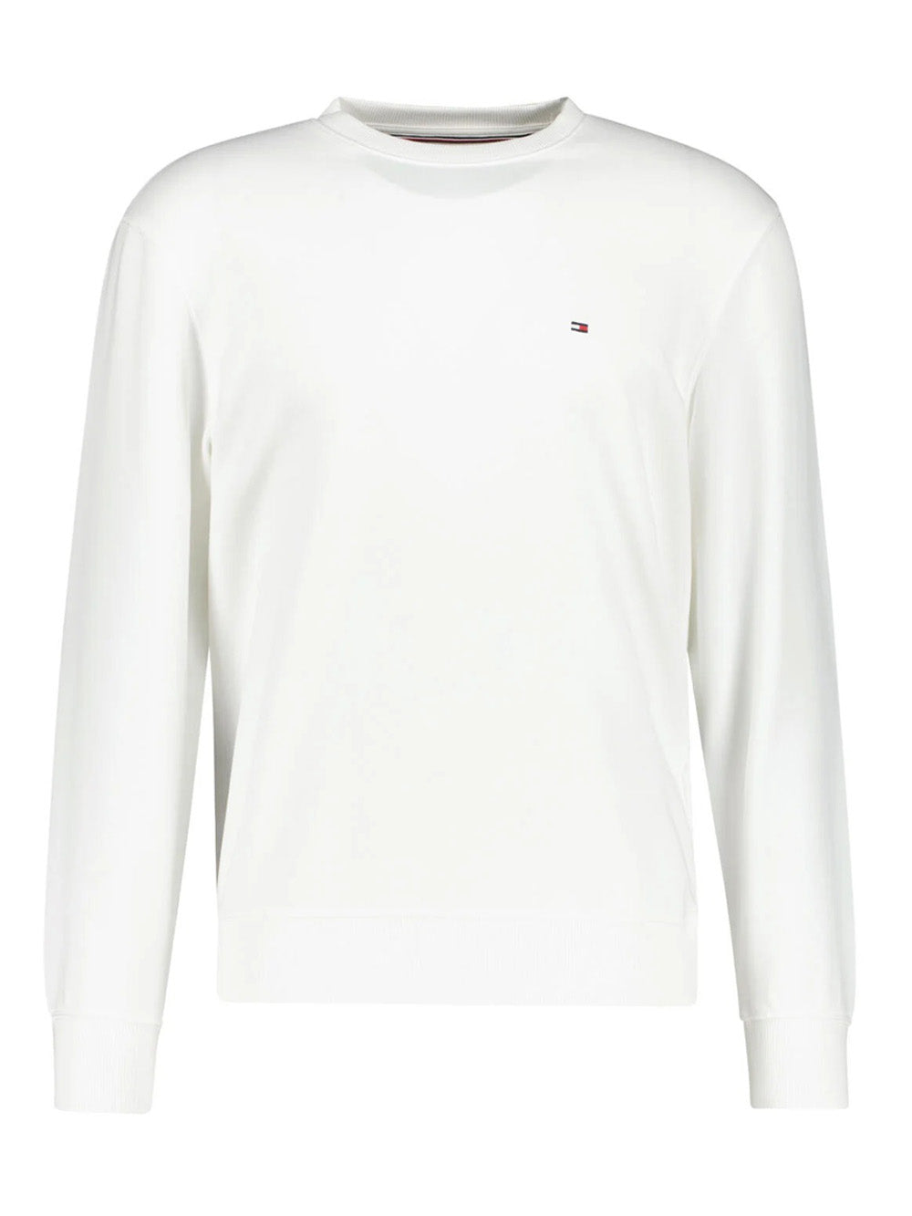 Tommy Hilfiger Felpa Girocollo Uomo Bianco - Main Image