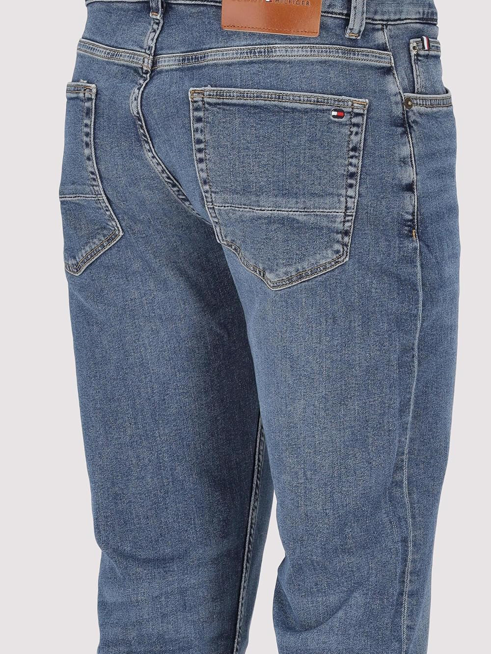 Jeans Slim Uomo Blu