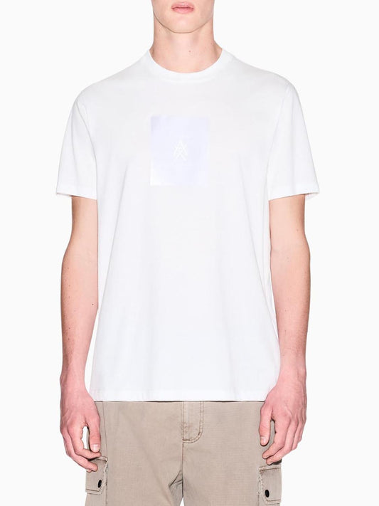 T-shirt Uomo Bianco ottico