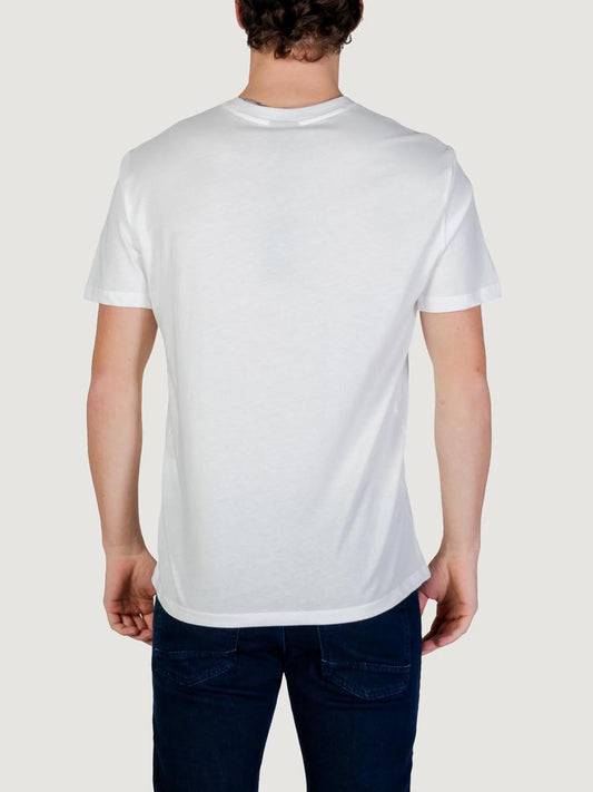 T-shirt Uomo Bianco ottico