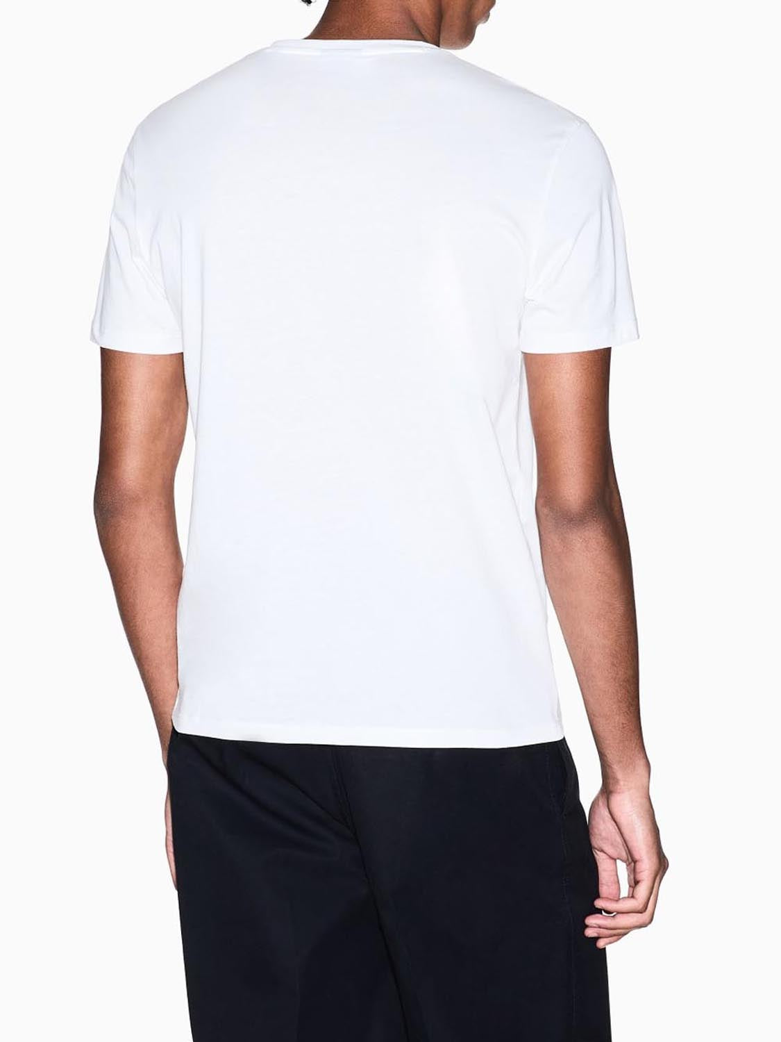 T-shirt Uomo Bianco ottico
