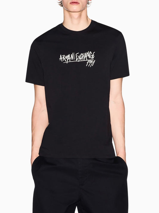 Armani Exchange T-shirt Uomo Nero