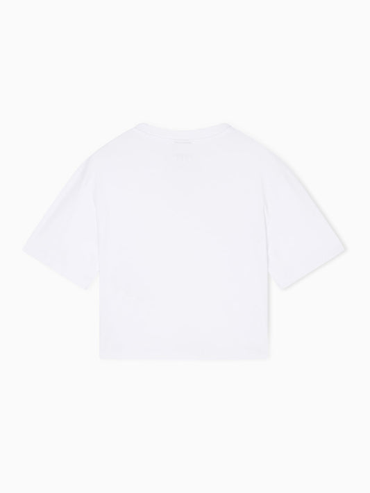 Armani Exchange T-shirt Donna Bianco ottico