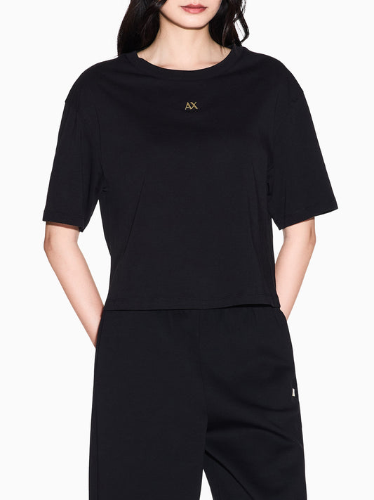 Armani Exchange T-shirt Donna Nero