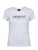 armani exchange t shirt donna bianco ottico 7919042