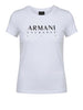 armani exchange t shirt donna bianco ottico 7919042