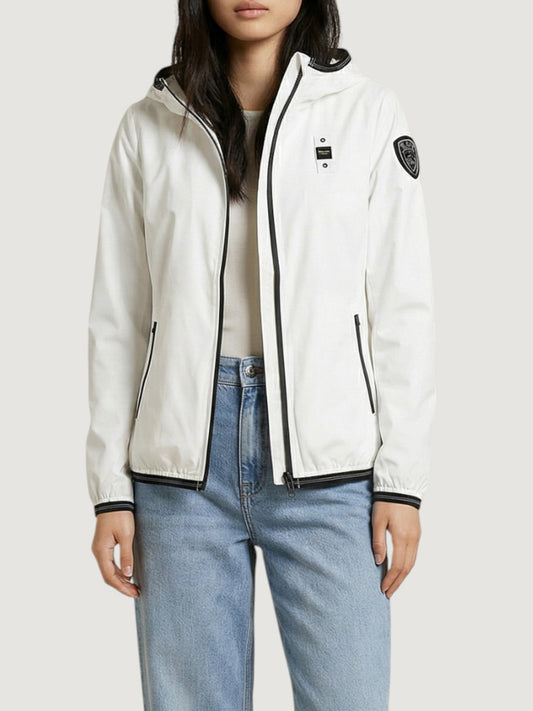 Giubbino Donna Nay Bianco ottico