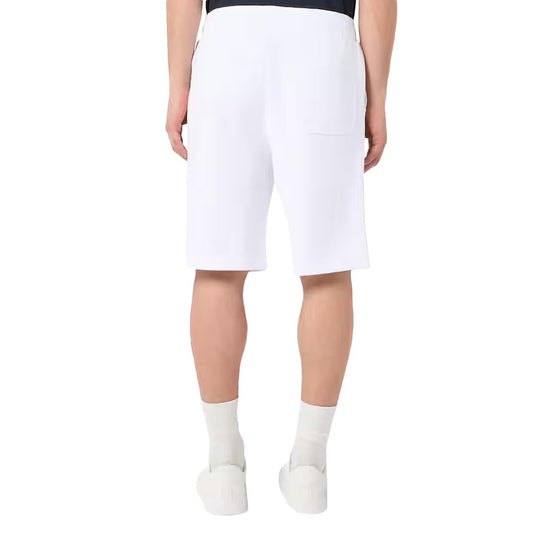 Blauer Shorts Uomo Summer Bianco ottico