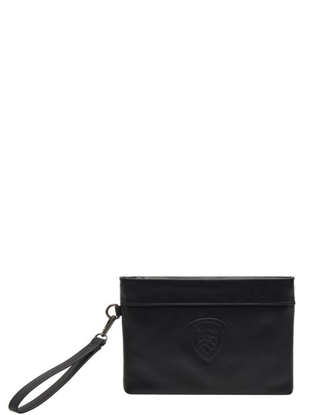 Blauer Borsa Pochette Uomo Nero
