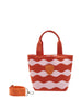 blauer borsa a mano donna arancio 1714619