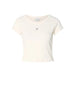 calvin klein t shirt donna beige 1186655