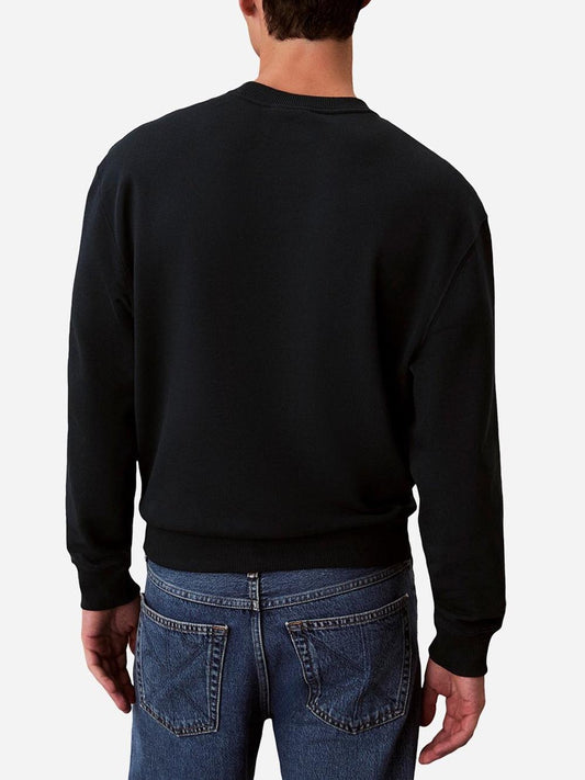 Felpa Girocollo Uomo Navy