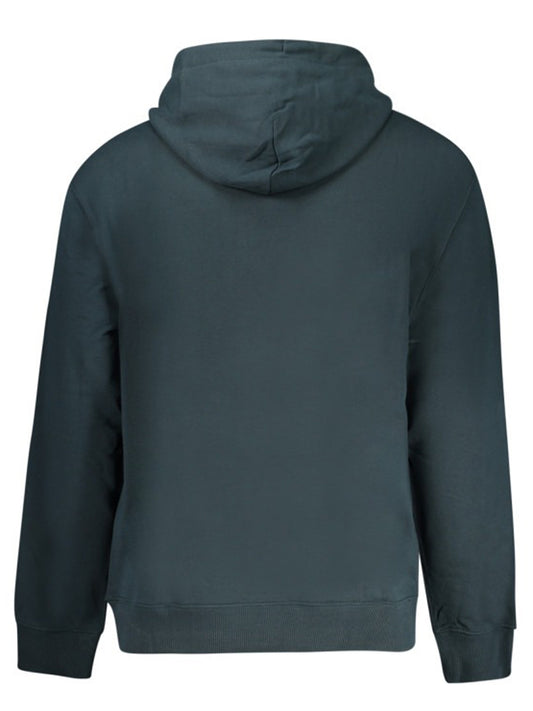 Felpa Cappuccio Uomo Navy