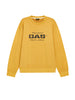 gas felpa girocollo uomo dean giallo 623965