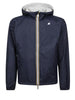 k way giacca leggera uomo jake plus 2 double blu scuro 3011594