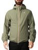 k way giacca leggera uomo jack stretch dot verde lichene 4111653