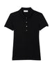 lacoste polo donna nero 952043