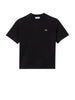 lacoste t shirt donna nero 4286022