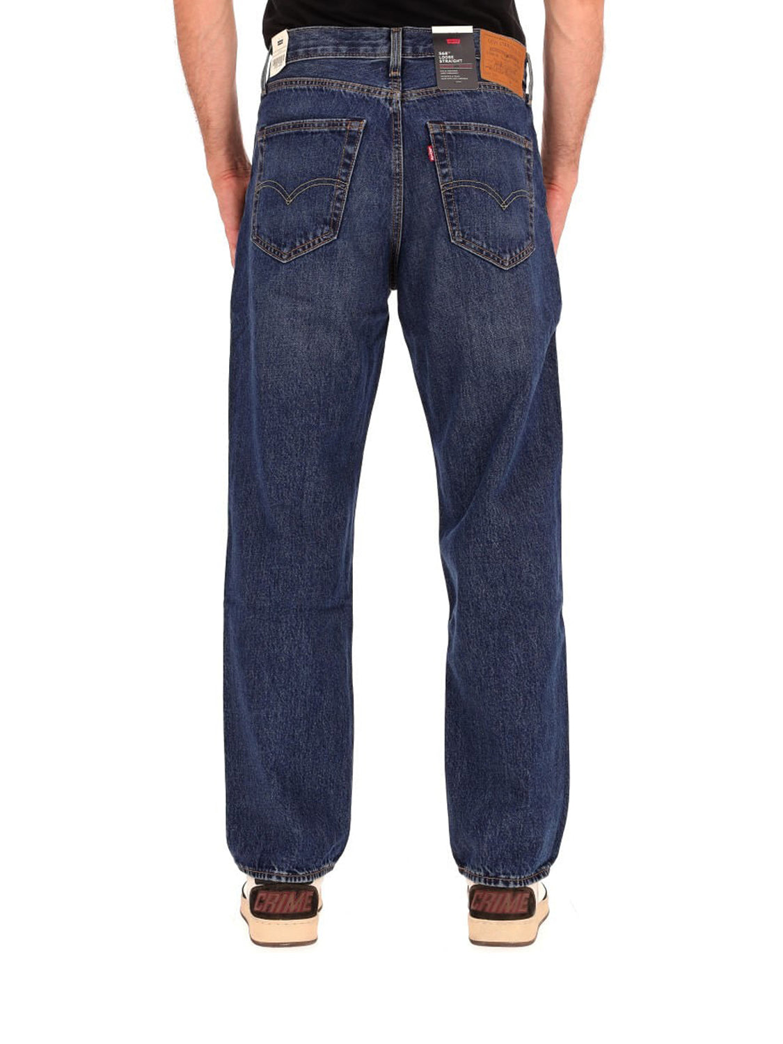 Jeans Regular Uomo 568™ Loose Straight Denim scuro