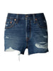 levis shorts jeans donna 501%C2%AE original denim scuro 4966540