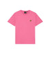 lyle scott t shirt uomo rosa scuro 5538475