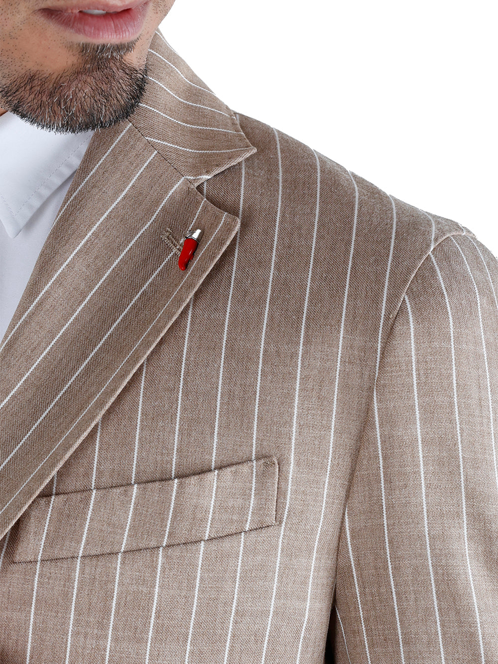 Abito Casual Uomo Beige